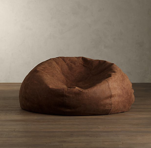 Grand leather bean bag the awesomer 2