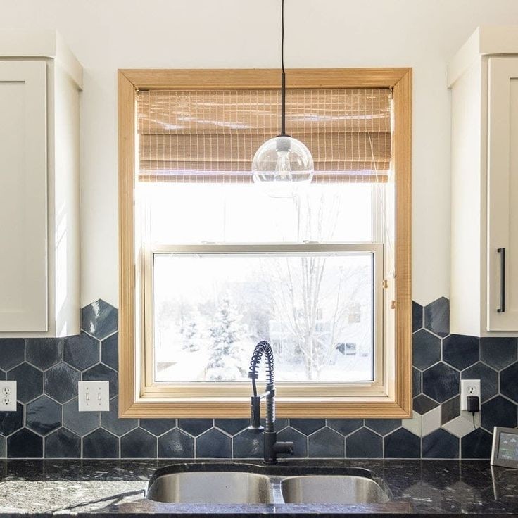 Handmade tile in 2020 hexagon tile backsplash kitchen