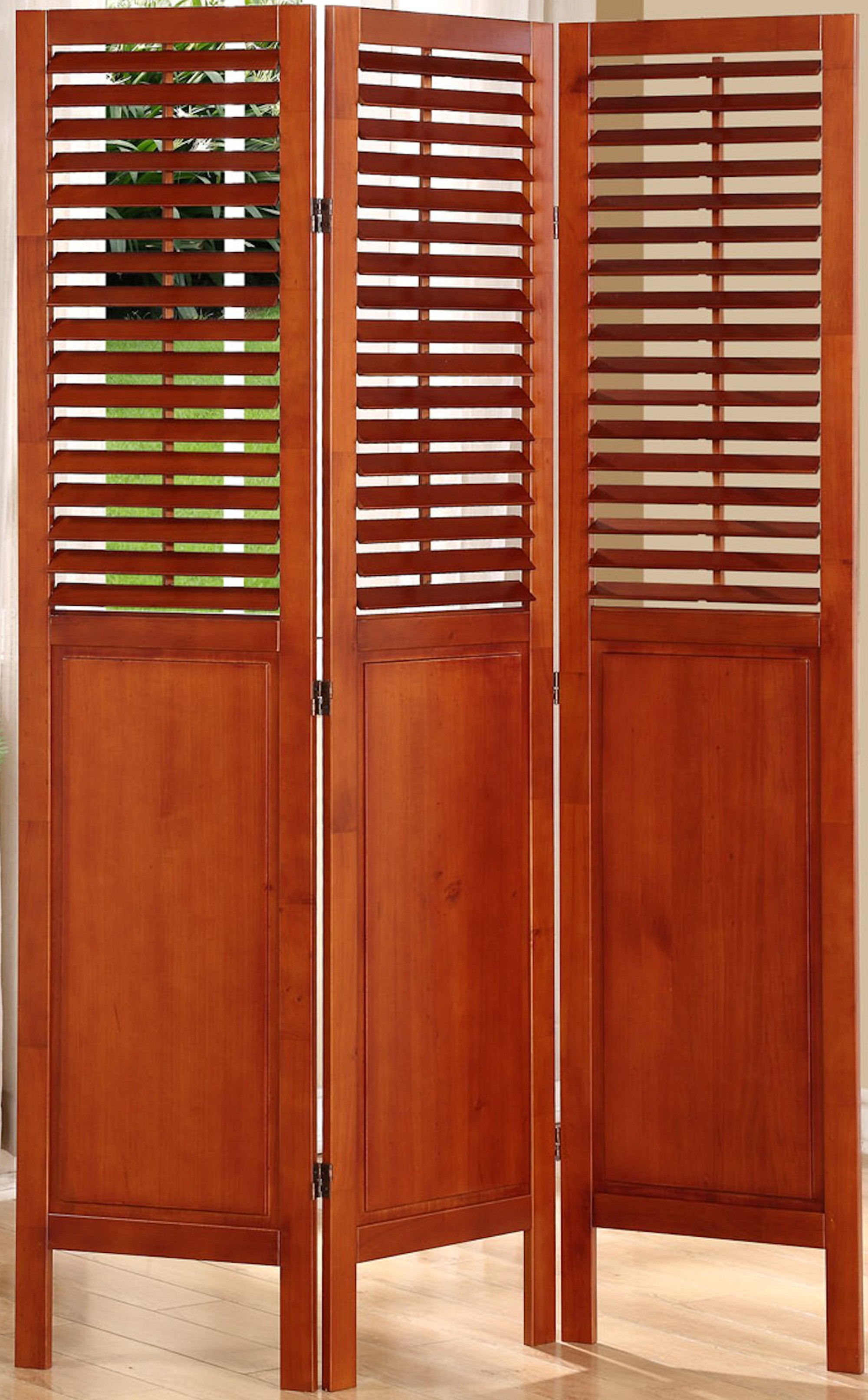 Legacy decor solid wood with shutters on top half 3