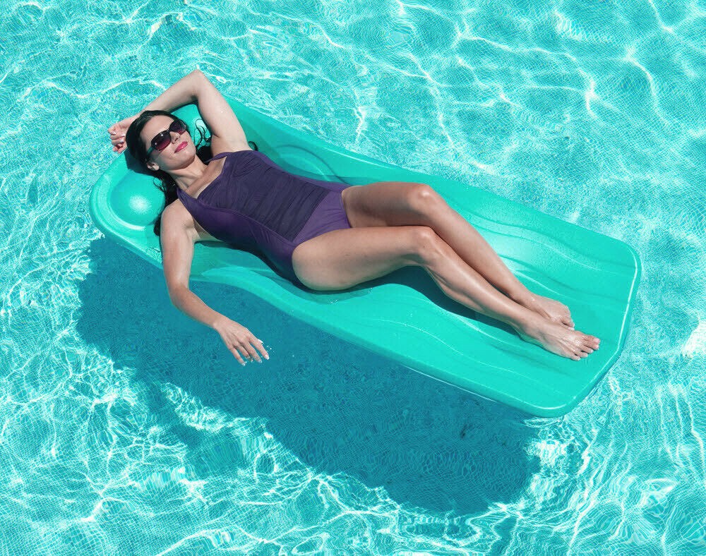 Non inflatable swimming pool float foam mattress lounge
