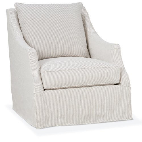 Rb by rowe accent chairs kate slipcover chair belfort