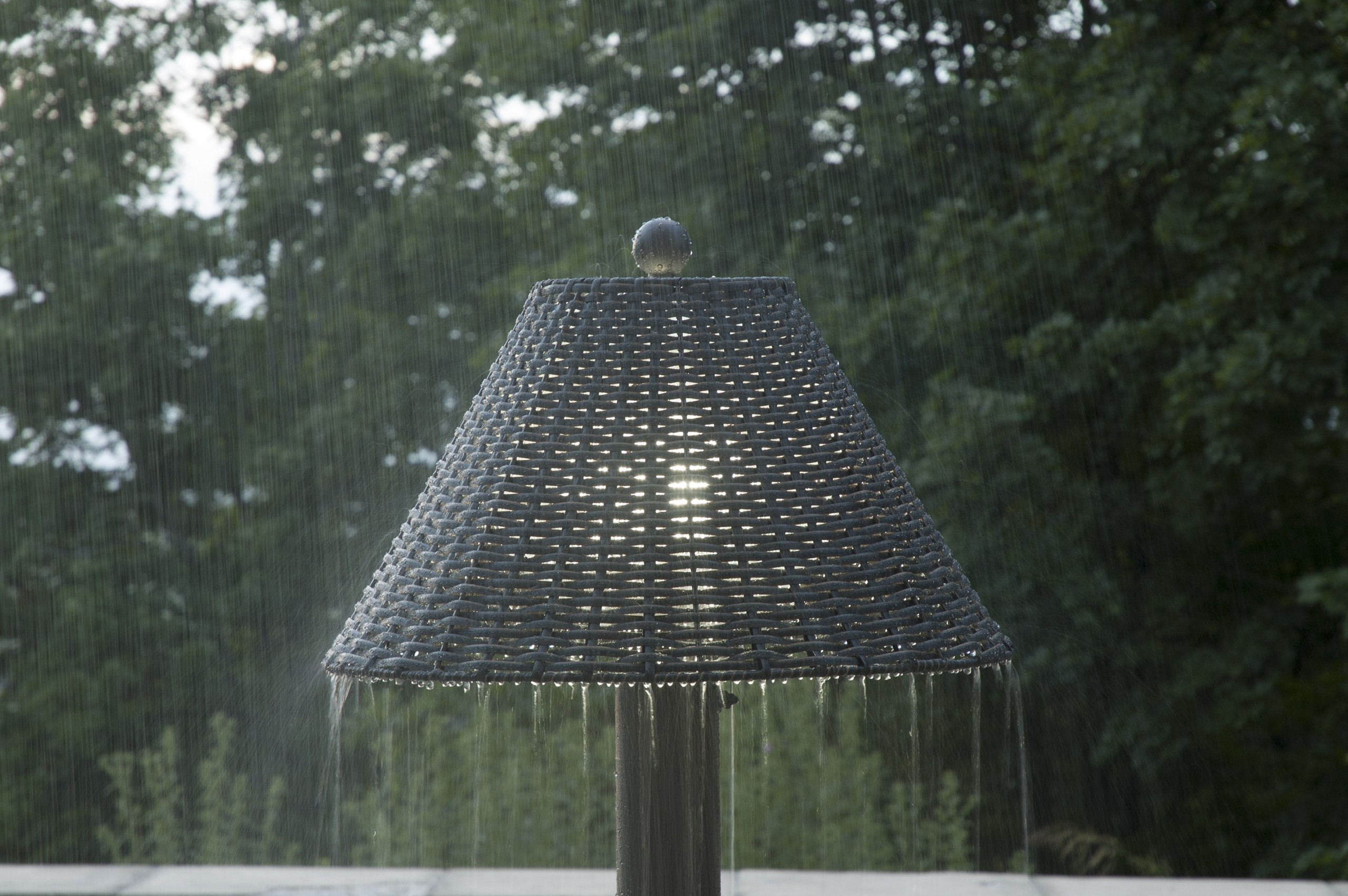 Replacement for outdoor wicker lamp shades wicker lamp