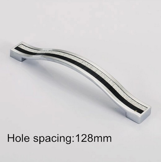 Shiny cabinet handle cupboard drawer pull bedroom handle