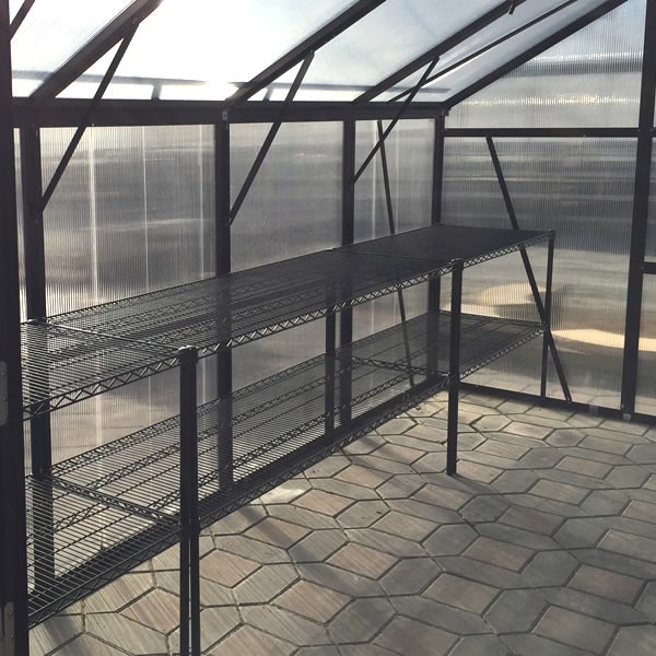 Superior greenhouse benches are the best shelving systems