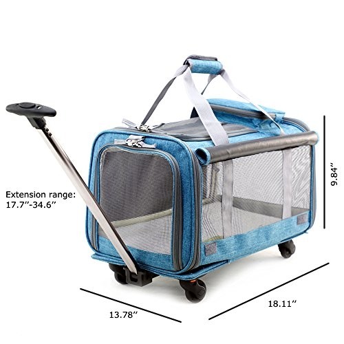 Top 10 best cat carriers with wheels best of 2018