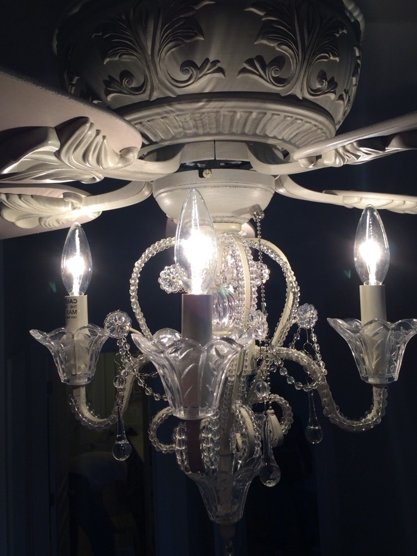 Top 10 ceiling fan crystal chandelier light kits 2019 2