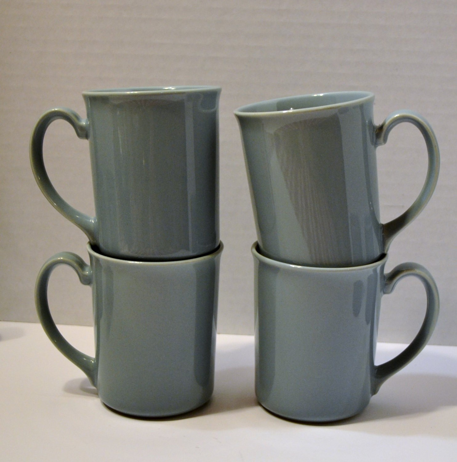 Vintage corning ware mugs set of 4 coffee cup teacup