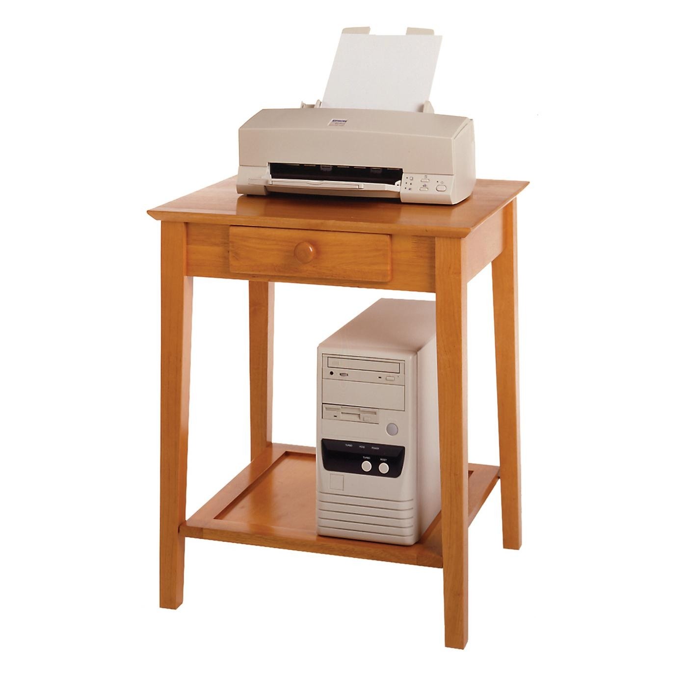 Winsome studio end printer table by oj commerce 99323