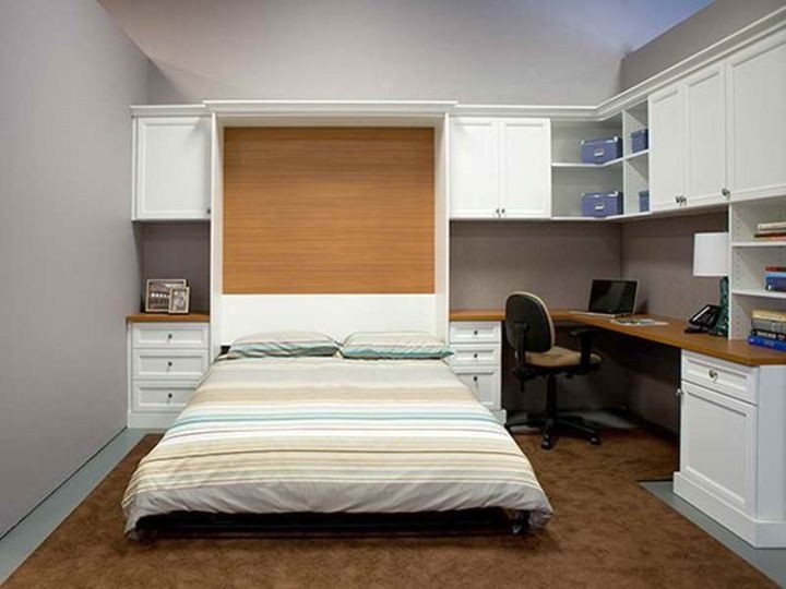 17 minimalist desk bed combo designs for students