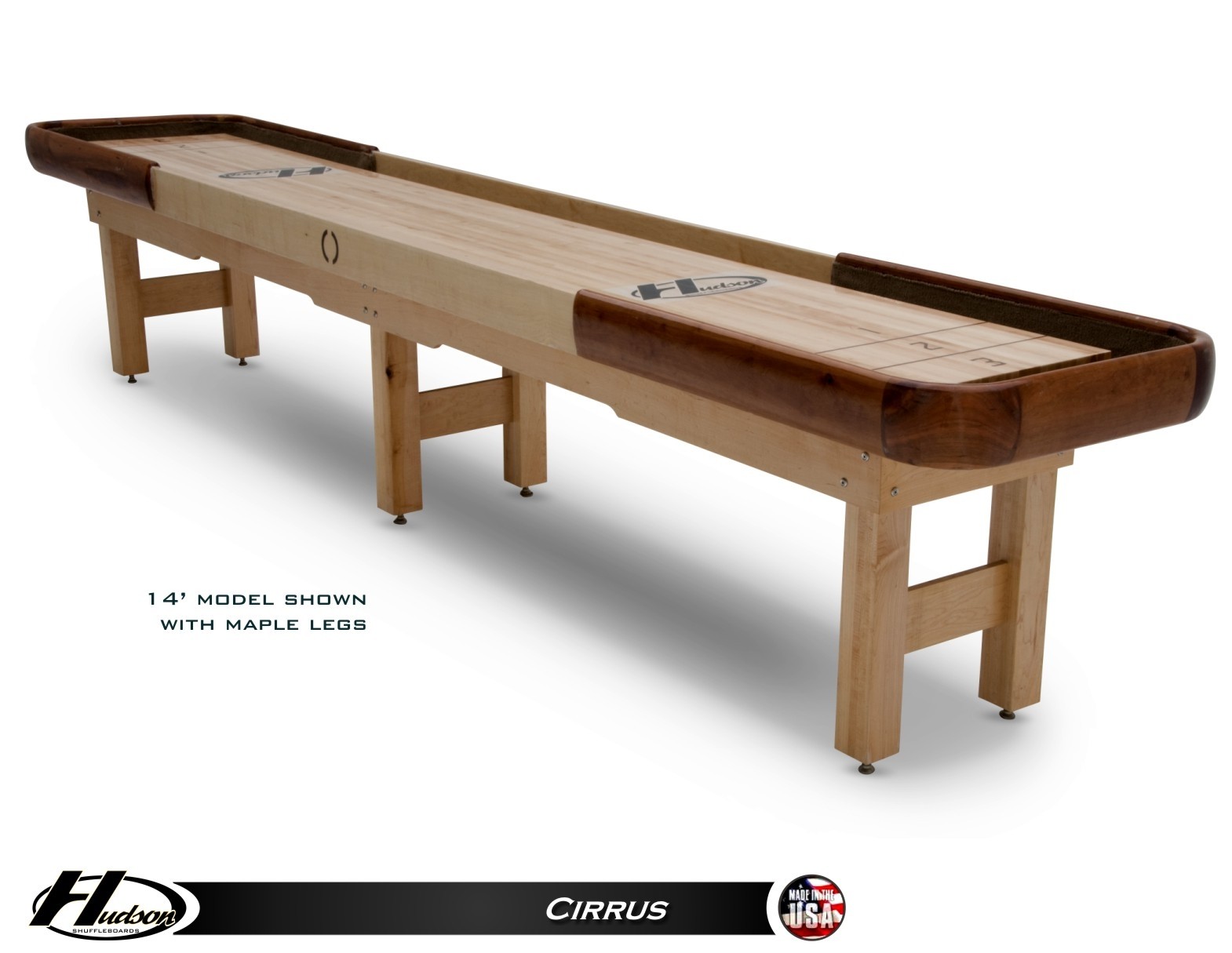 22 cirrus outdoor shuffleboard table