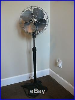 Antique emerson pedestal fan 77646aw antique electric fan