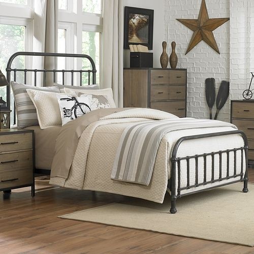 Bailey iron bed by magnussen home twin bed in 2019