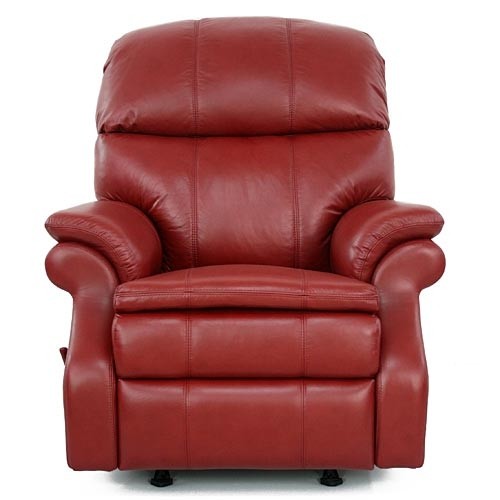 Barcalounger red leather recliners chairs bed mattress sale