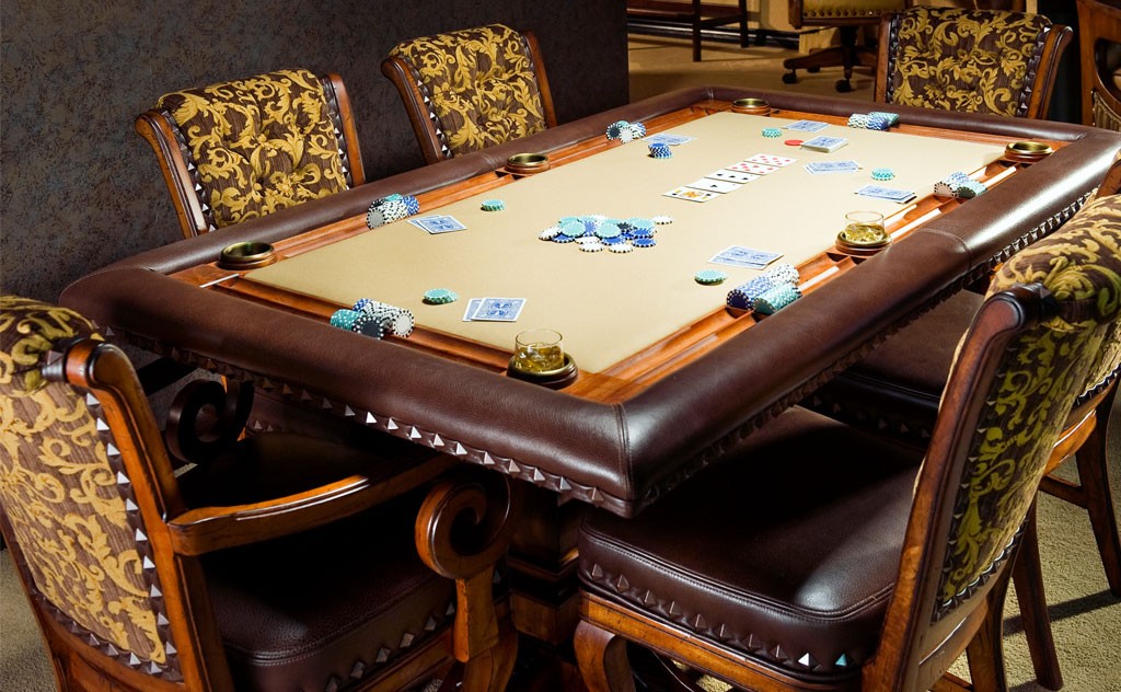 Barcelona elite poker table