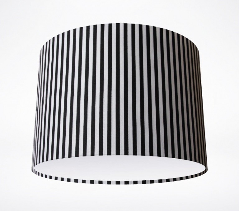 Black white stripe lampshade lampshade parade