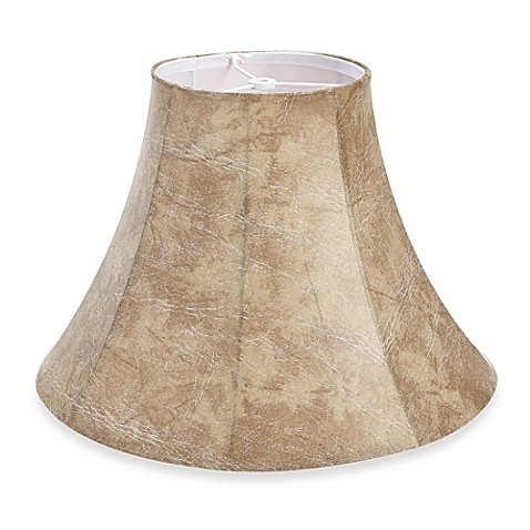 Buy mix match large 17 inch faux leather bell lamp