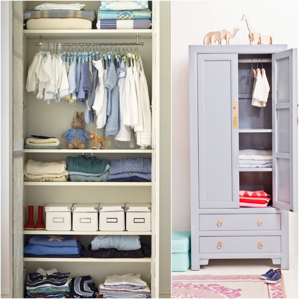 Childrens armoire closet an easy storage solution live