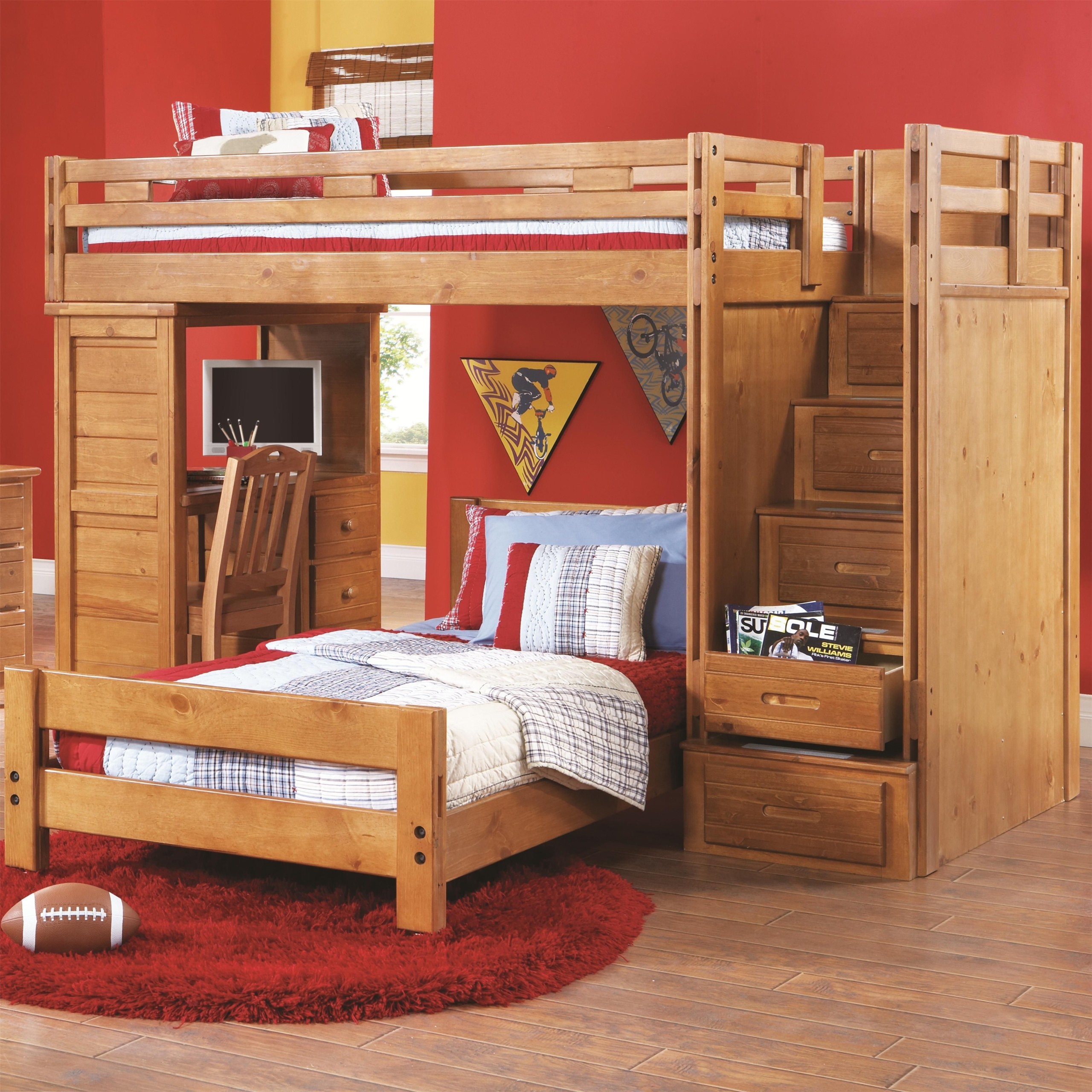 Loft Beds With Stairs And Storage - Ideas on Foter