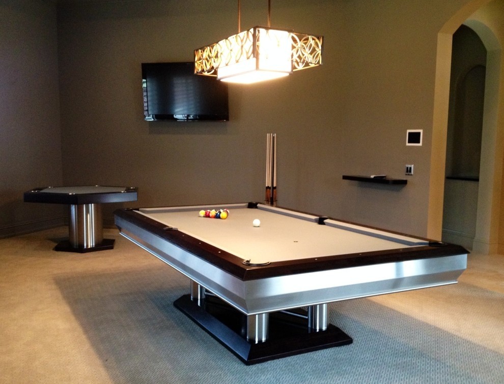 Custom pool table poker table by mitchell pool tables