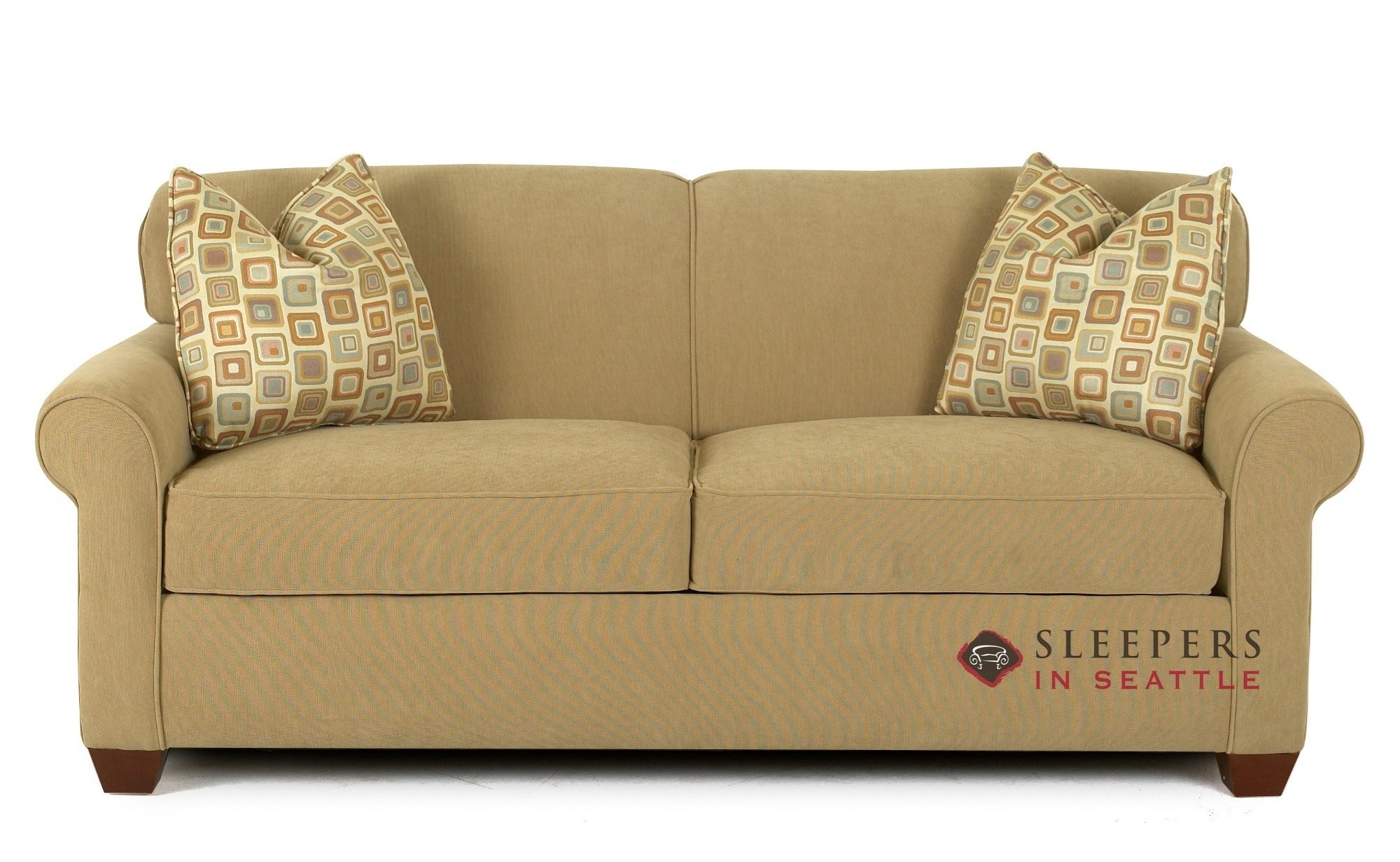 Customize and personalize calgary full fabric sofa by