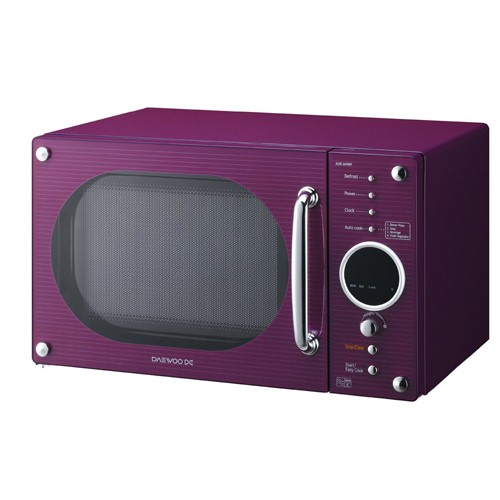 Daewoo kor6n9rp gloss purple 20l microwave review