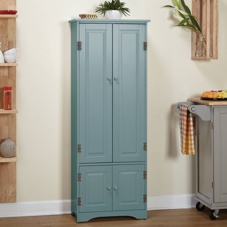 Extra tall cabinet blue
