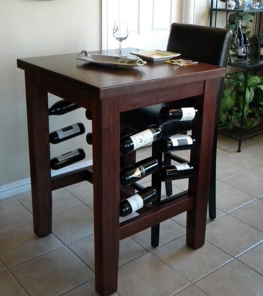 Food comfort wine all in one two seat pub table