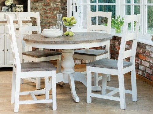 French country kitchen tables and chairs interior