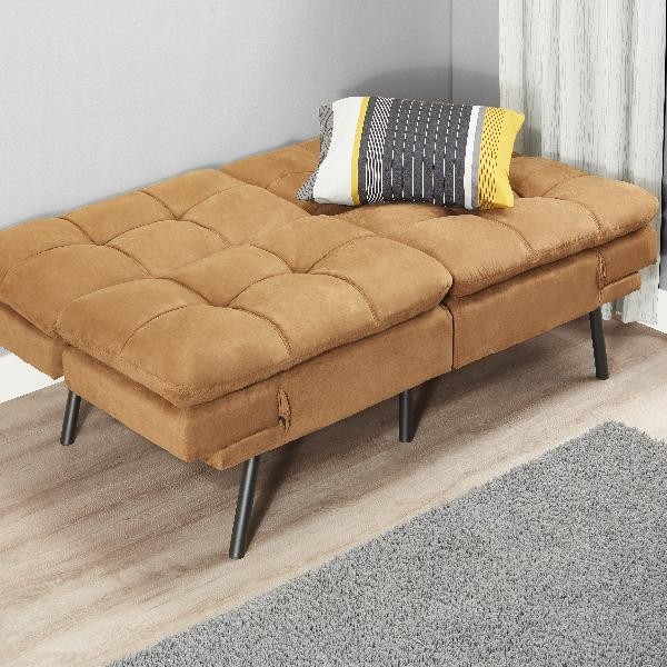 Full size memory foam futon sofa bed couch sleeper