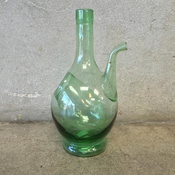 Hand blown glass italian wine decanter urbanamericana