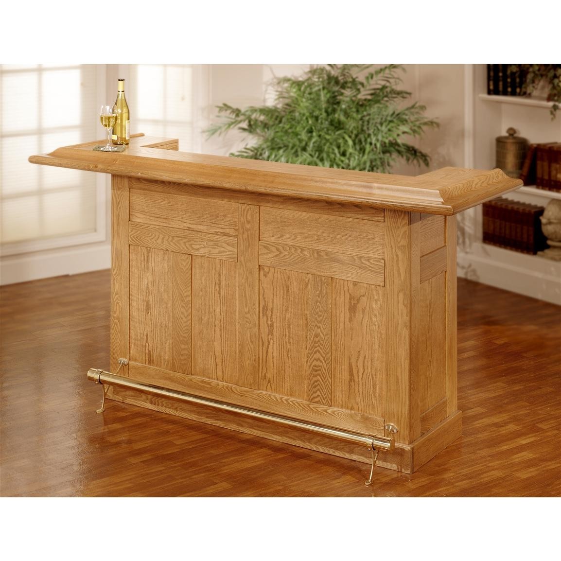 Hillsdale furniture classic oak bar 128660 kitchen