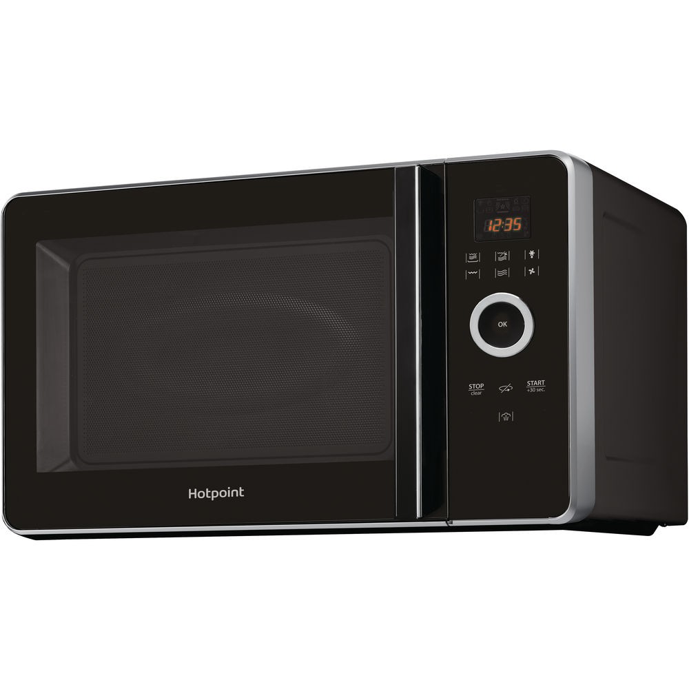Hotpoint freestanding microwave oven black color mwh