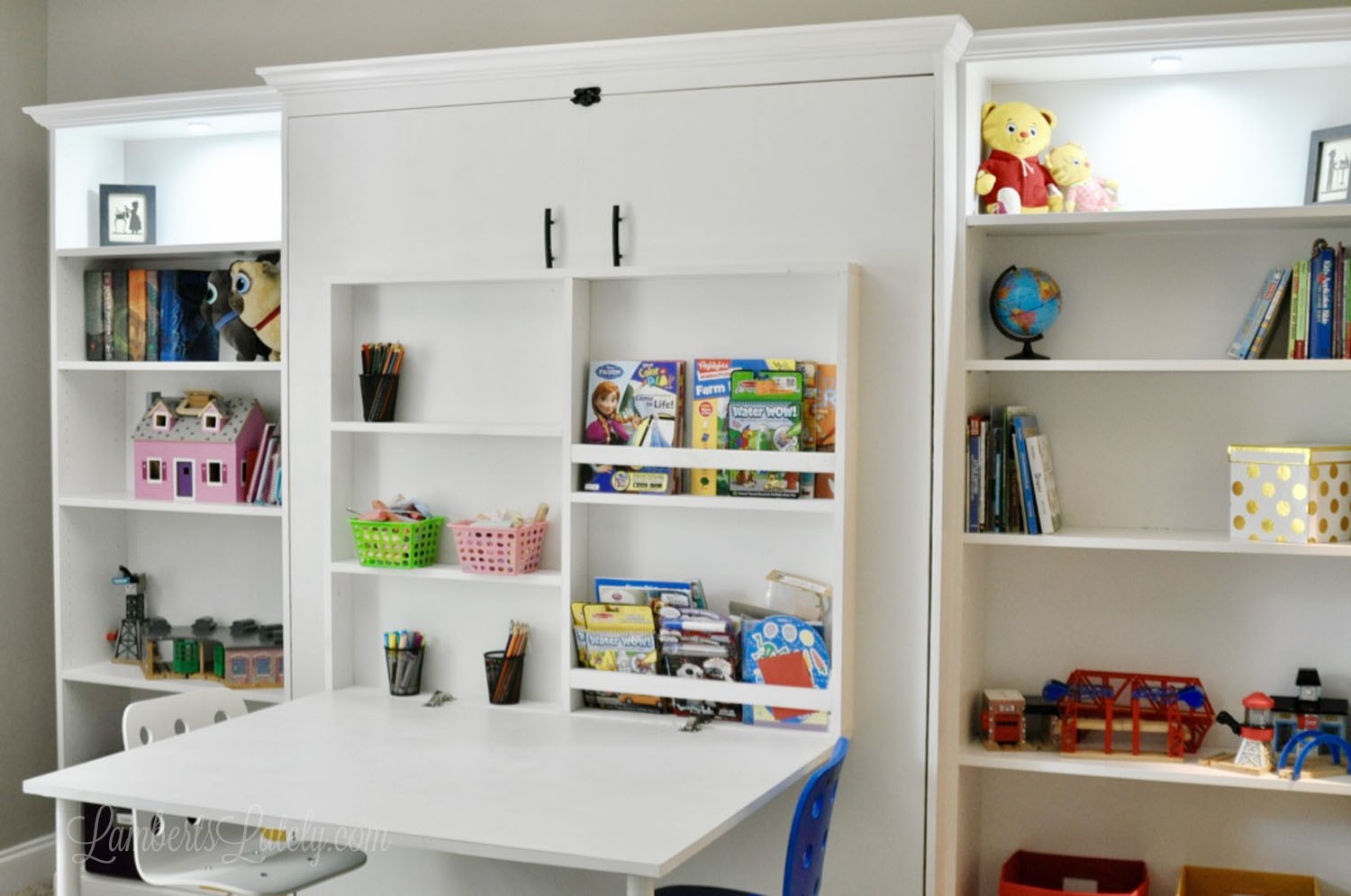 How to build a diy murphy bed with desk and