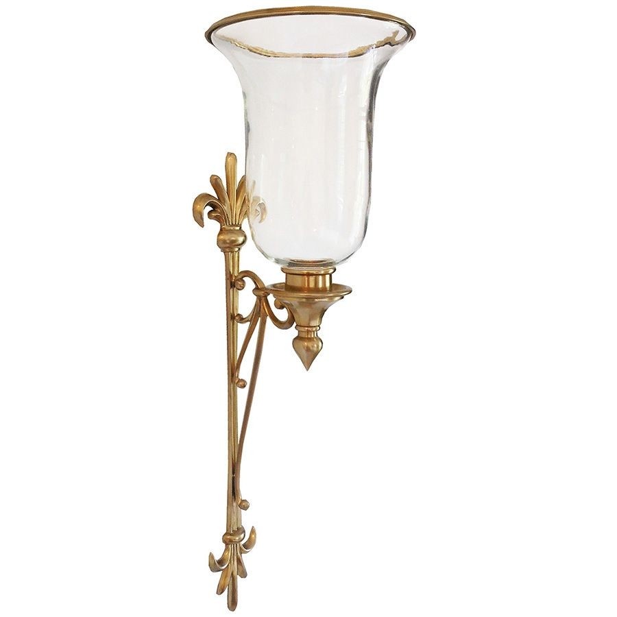 Hurricane candle sconce in 2020 crystal sconce candle