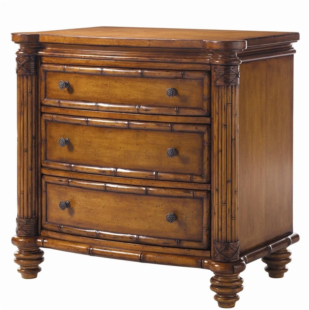 Island estate 3 drawer barbados night stand by tommy