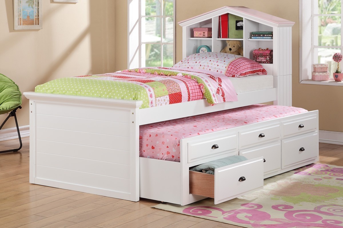 Journey girls sweet dreams trundle bed daybed with trundle