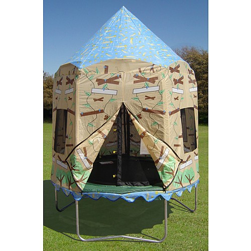 Jumpking jumppod trampoline tree house enclosure cover