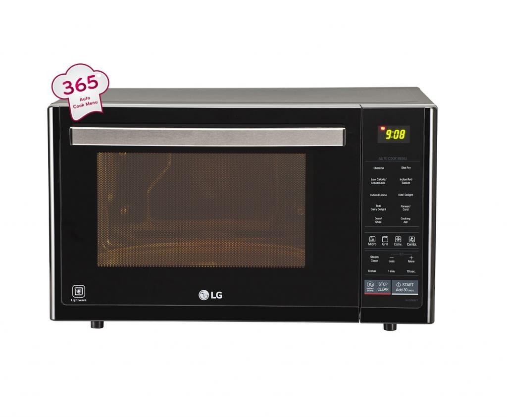 Lg 32l black color 2400w convection microwave oven