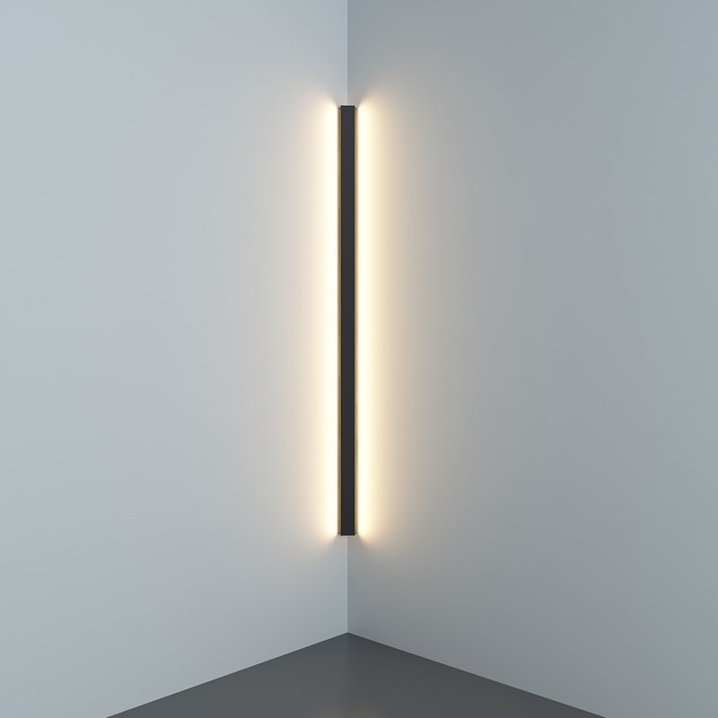 Modern corner led wall lamp minimalist indoor lighting 1