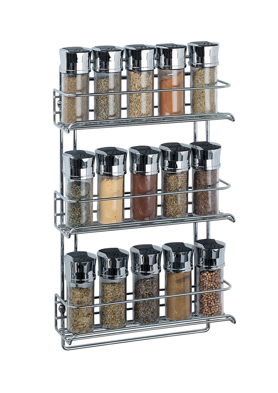 Organize it all wall mount spice rack wall mounted
