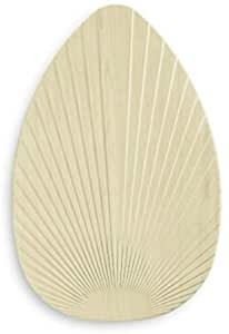 Palm leaf ceiling fan blades set of 5 sand