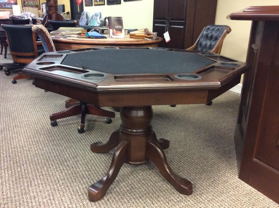 Poker table closeouts 50 off billiards and barstools