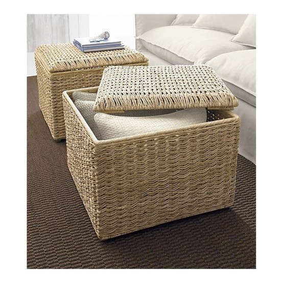 Seagrass ottomans suite life pinterest
