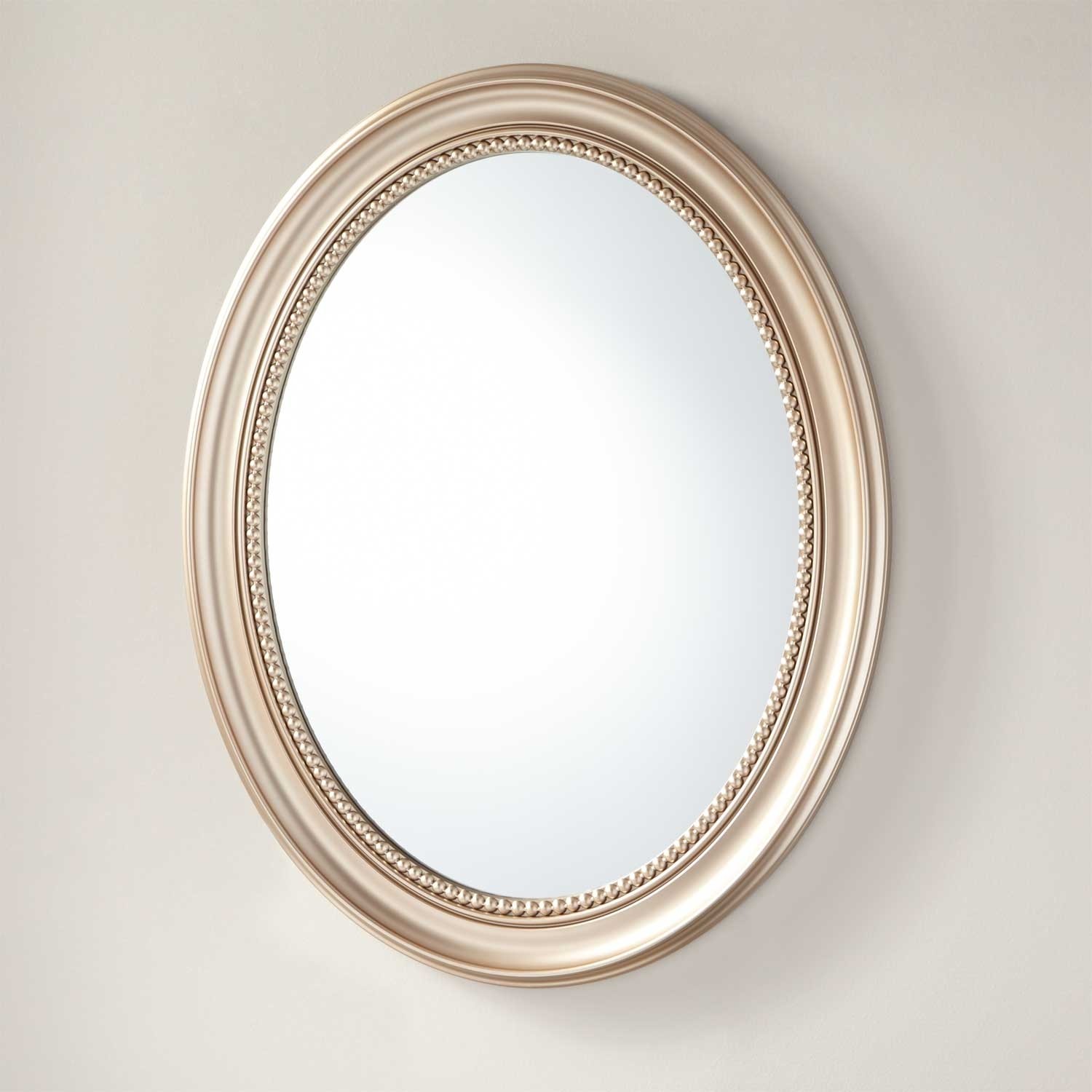 Signature hardware favaloro recessed mount oval medicine
