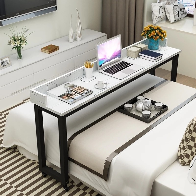 Simple laptop desk cross bed desk multi functional and