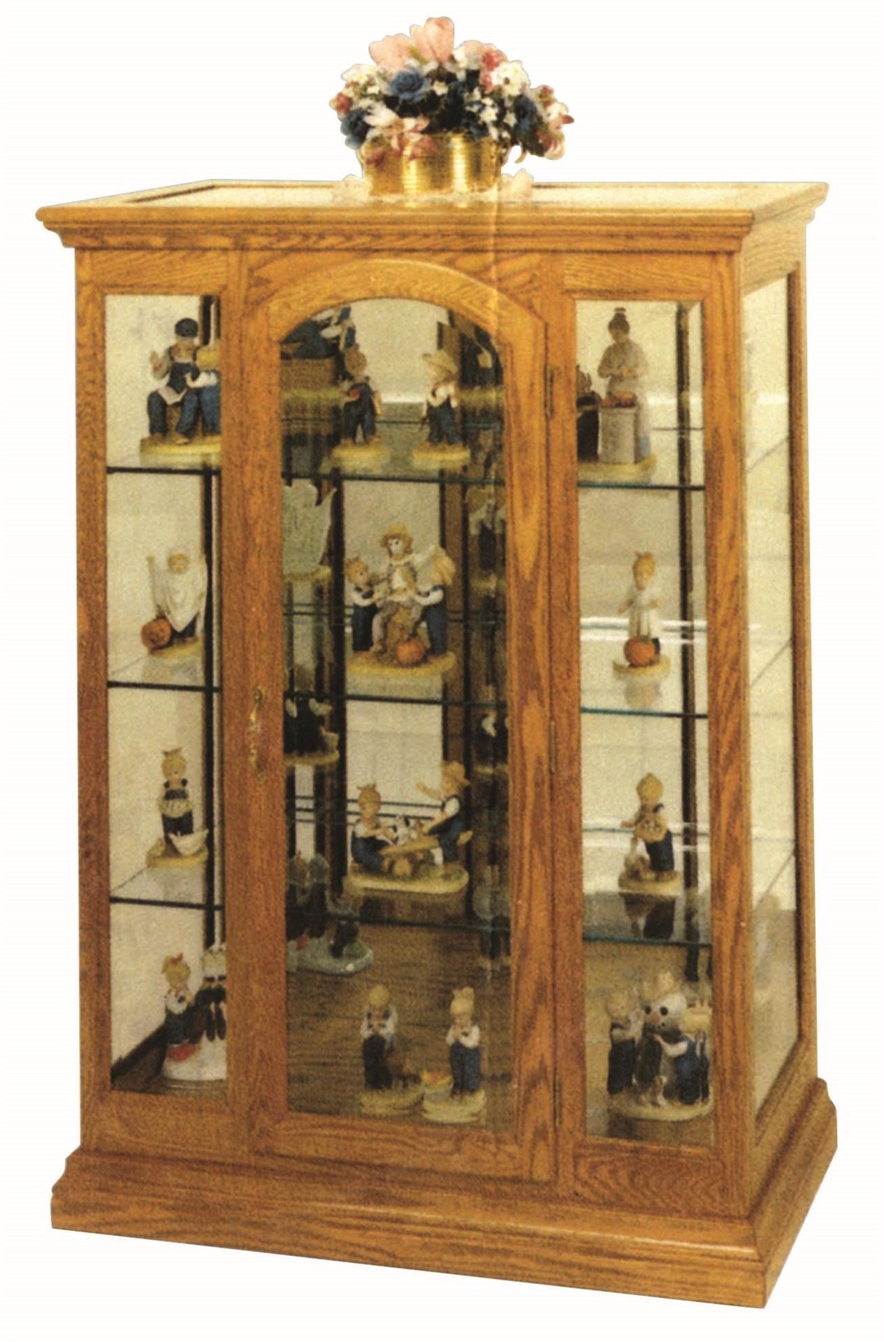 Small mission curio cabinet from dutchcrafters amish furniture