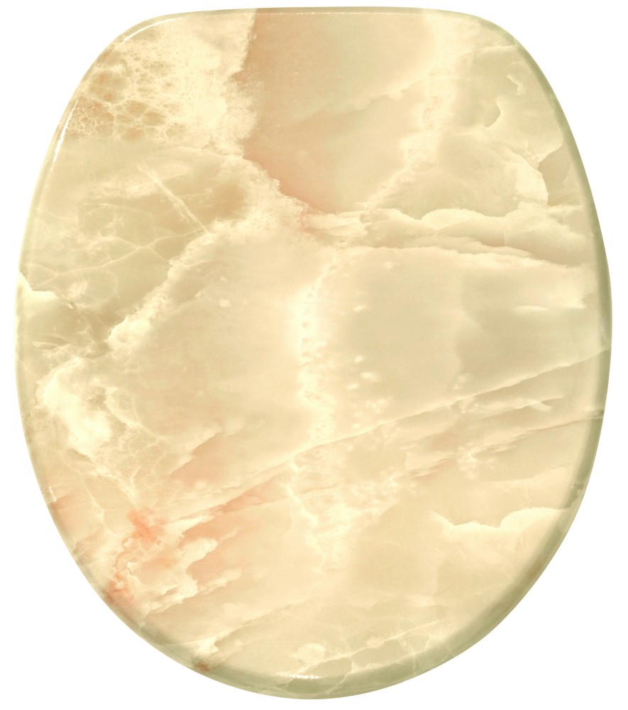 Soft close toilet seat marble nature 4