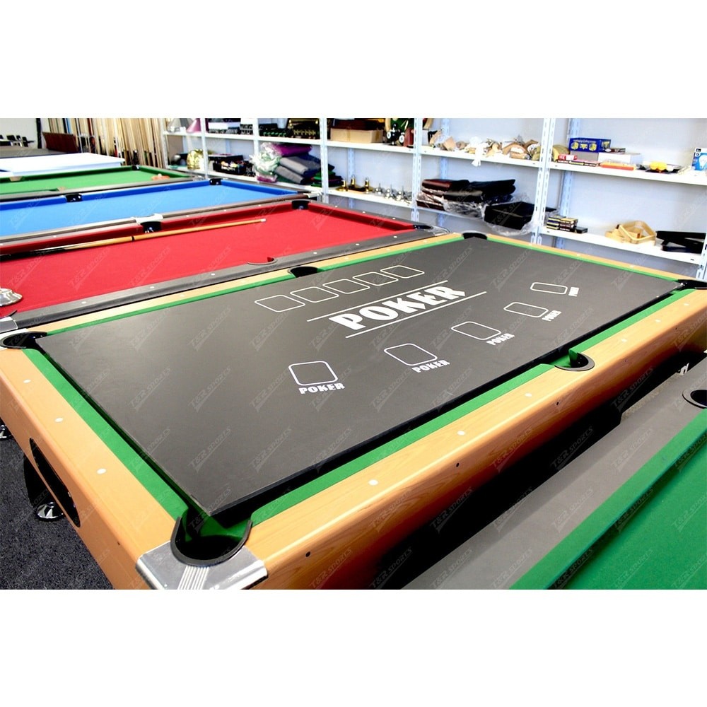 Table tennis ping pang poker top for 7ft pool billiard