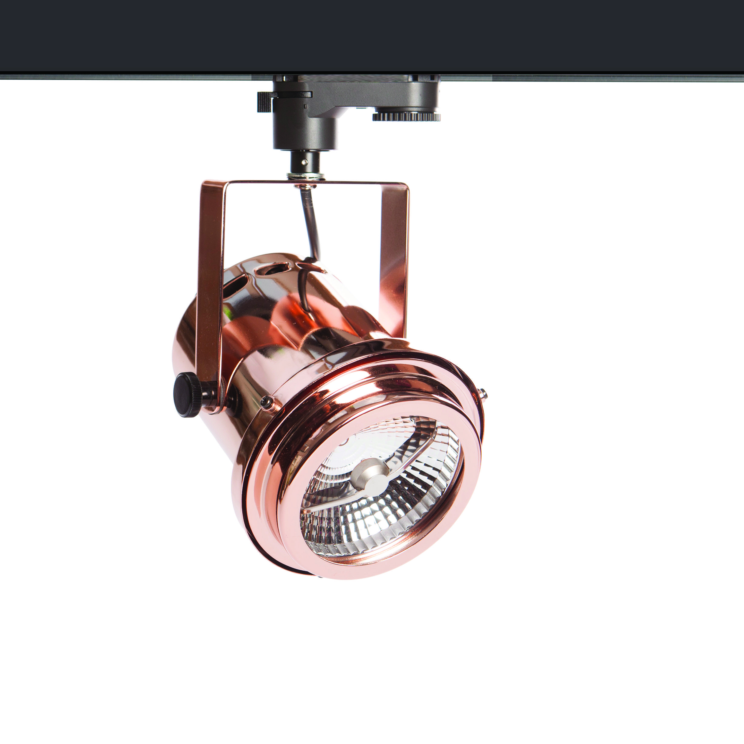 The polished copper tri pin led from photec lighting