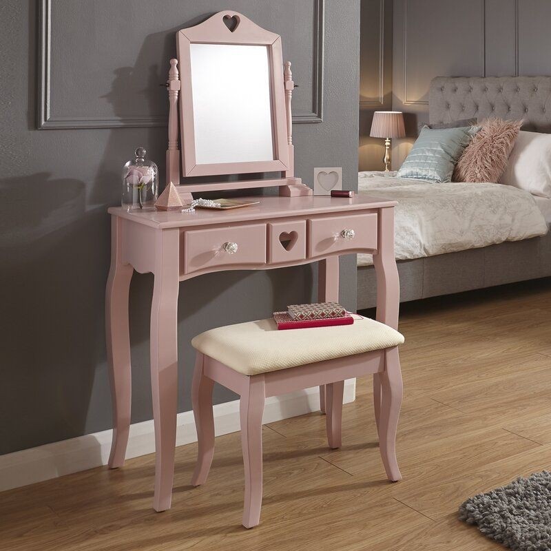 Veras dressing table set with mirror in 2020 dressing